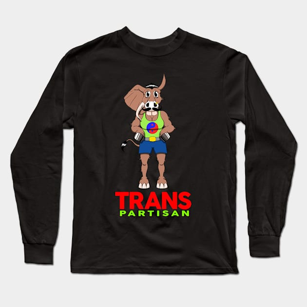 TransSpecies-TransPartisan Long Sleeve T-Shirt by LifeStyle Integrity